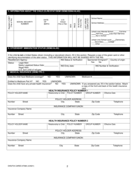 Form DHS/FIA CARES9708A Eligibility Determination Document for Child Under 21 in DHS Foster Care or Subsidized Adoption - Maryland, Page 2