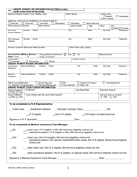 Form DHS/FIA CARES9708A Eligibility Determination Document for Child Under 21 in DHS Foster Care or Subsidized Adoption - Maryland, Page 5