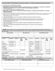 Form DHS/FIA9711 E Elderly Simplified Application Project - Maryland, Page 2