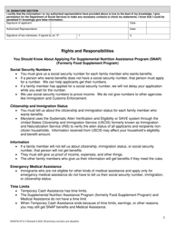 Form DHS/FIA9711 E Elderly Simplified Application Project - Maryland, Page 3