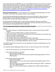 Form DHS/FIA9711 E Elderly Simplified Application Project - Maryland, Page 9