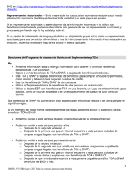 Formulario DHS/FIA9711 E Proyecto De Solicitud Simplificada Para Ancianos - Maryland (Spanish), Page 9