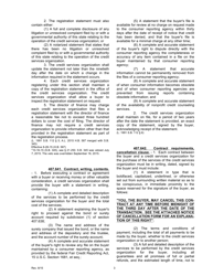 Application for Credit Service Organization - Missouri, Page 6