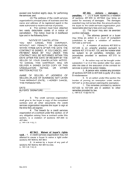 Application for Credit Service Organization - Missouri, Page 7