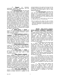 Application for Motor Vehicle Time Sales Act - Missouri, Page 5