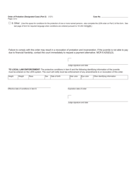 Form JC74 Order of Probation (Designated Case) - Michigan, Page 4