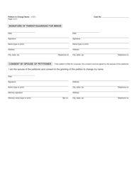 Form PC51 Petition to Change Name - Michigan, Page 3