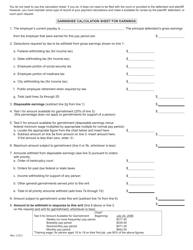 Form MC14 Garnishee Disclosure - Michigan, Page 5