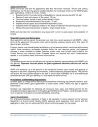 Reclamation and Development Planning Grant Application Form - Montana, Page 3