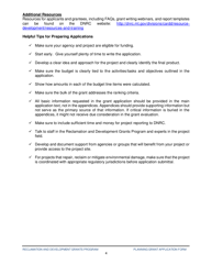 Reclamation and Development Planning Grant Application Form - Montana, Page 4
