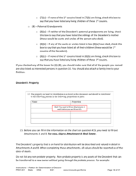 Instructions for Form PRO1402 Petition for Determination of Descent - Minnesota, Page 12