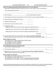 Form RCYL Recycle Credit/Deduction - Montana, Page 2