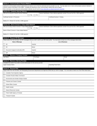 Form BSF373 Electronic Data Interchange (Edi) Application for the Integrated Import Declaration (Iid) - Canada, Page 2