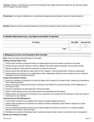 Form 3049E Application to the Ontario Research Fund for Small Infrastructure Funds - Ontario, Canada, Page 3