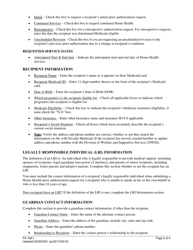 Instructions for Form FA-16A Home Health Agency - Intermittent Services - Nevada, Page 2