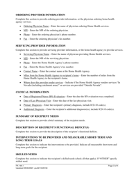 Instructions for Form FA-16A Home Health Agency - Intermittent Services - Nevada, Page 3