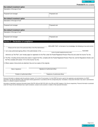 Form RC364 Application to Register a Plan as a Pooled Registered Pension Plan - Canada, Page 3