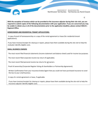 Private Sector Application for Disaster Financial Assistance (Dfa) - Northwest Territories, Canada, Page 7