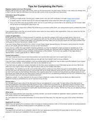 Form 12 (PFA720) Application About a Protection Order - British Columbia, Canada, Page 4