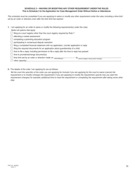 Form 11 (PFA718) Application for Case Management Order Without Notice or Attendance - British Columbia, Canada, Page 15