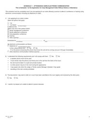 Form 11 (PFA718) Application for Case Management Order Without Notice or Attendance - British Columbia, Canada, Page 7
