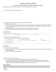 Form 17 (PFA723) Application for a Family Law Matter Consent Order - British Columbia, Canada, Page 27