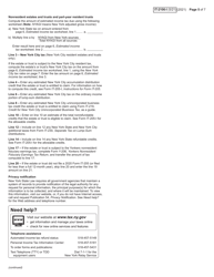 Instructions for Form IT-2106 Estimated Income Tax Payment Voucher for Fiduciaries - New York, Page 5