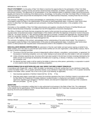 Form OCFS-0910 Request for Bid - Psychiatric Services for Harriet Tubman Residential Center - New York, Page 2