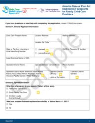 Exhibit C Federal Office of Child Care Sample Applications - New York, Page 6