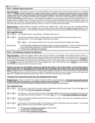 Form AV-9 &quot;Application for Property Tax Relief&quot; - North Carolina, Page 3