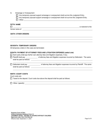 Uniform Domestic Relations Form 14 Judgment Entry - Decree of Divorce Without Children - Ohio, Page 8