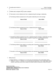 Uniform Domestic Relations Form 18 Judgment Entry - Decree of Dissolution of Marriage - Ohio, Page 2
