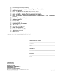 Uniform Domestic Relations Form 30 (Uniform Juvenile Form 9) Waiver of Service of Summons - Ohio, Page 2