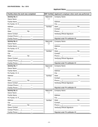 Form 2630-PM-BECB0506C Attachment A Storage Tank Installer and Inspector Application - Pennsylvania, Page 4
