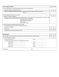 Form PTN-124RS Rolling Stock Procurement Monitoring - Texas, Page 3