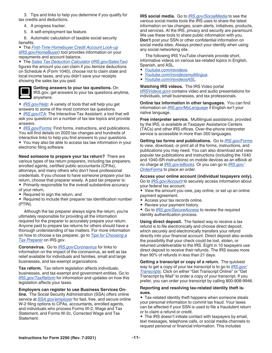 Instructions for IRS Form 2290 Heavy Highway Vehicle Use Tax Return, Page 13