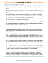 Form 201-R Charitable Gaming Permit Application (Renewal Applicant Only) - Virginia, Page 13