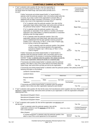 Form 201-R Charitable Gaming Permit Application (Renewal Applicant Only) - Virginia, Page 7