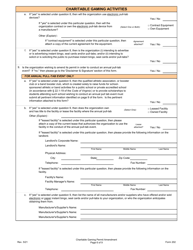 Form 202 Charitable Gaming Permit Amendment - Virginia, Page 6