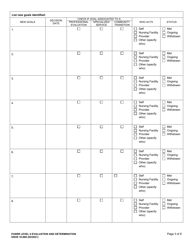 DSHS Form 10-688 Pasrr Level 2 Evaluation and Determination - Washington, Page 3