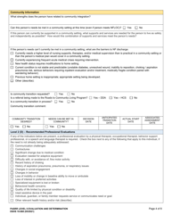 DSHS Form 10-688 Pasrr Level 2 Evaluation and Determination - Washington, Page 4