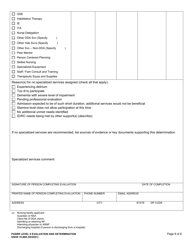 DSHS Form 10-688 Pasrr Level 2 Evaluation and Determination - Washington, Page 8