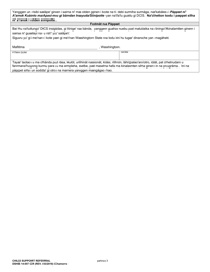 DSHS Form 14-057 Child Support Referral - Washington (Chamorro), Page 3