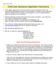 Document preview: Form DSS-CC-950 Child Care Assistance Application - South Dakota