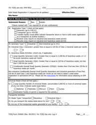 Form TCEQ-00002 Notification for Hazardous or Industrial Waste Management - Texas, Page 4