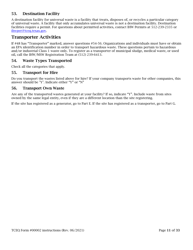 Instructions for Form TCEQ-00002 Notification for Hazardous or Industrial Waste Management - Texas, Page 11