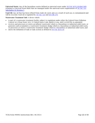 Instructions for Form TCEQ-00002 Notification for Hazardous or Industrial Waste Management - Texas, Page 22