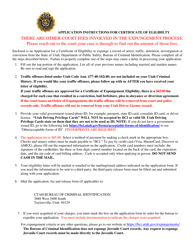 Application for Certificate of Eligibility - Utah