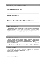 Enforceable Written Assurance Application - Bona Fide Prospective Purchaser - Utah, Page 3