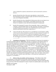 Environmental Covenant Template - Utah, Page 5